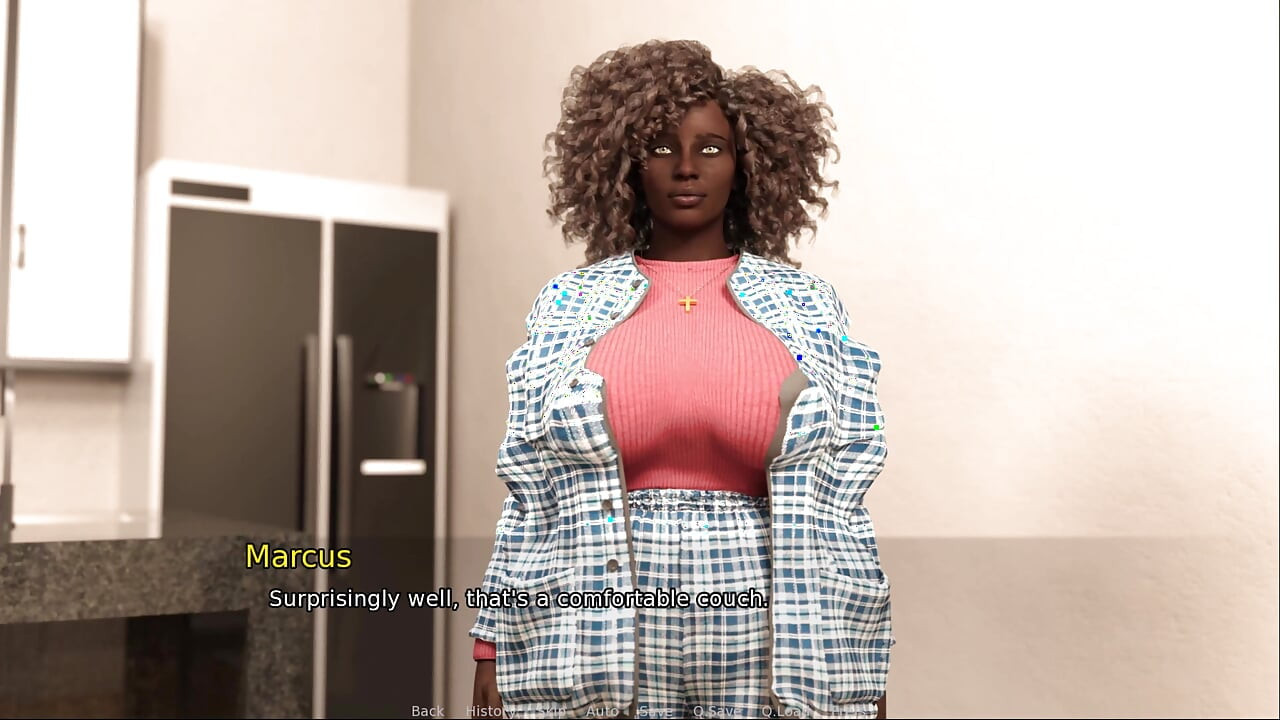 Hornear con chocolate 17 Ladesha vestida como sirvienta