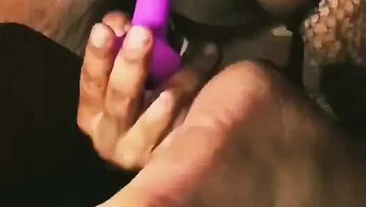 Double Toy Play Ass Pussy & Feet (dildo & Vibrator POV)