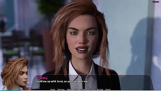 Haley hikayesi #16 - Haley ve Johannes baştan çıkarıcı bovlinge gitti... Johannes Haley'nin götüne şaplak attı ve sonra onu sikti