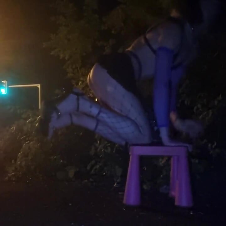 A Whore in a Mini-skirt Ras Du Cul, on the Edge of the Nationale 7 in Brunoy. 2h00 Vanessabitchx Parischiennetrvprod