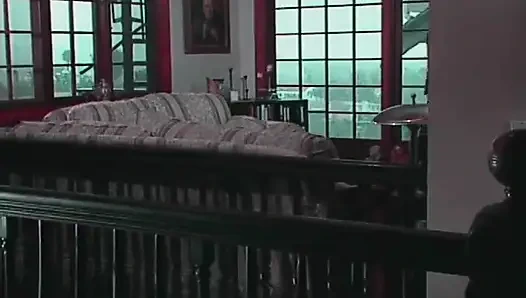 Seductive Brunette in the Bathroom: Passionate Oral Delight