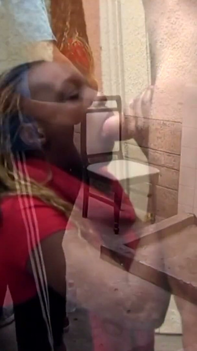 Most Amazing Black Girl Outdoors Blowjob! | Clip 1
