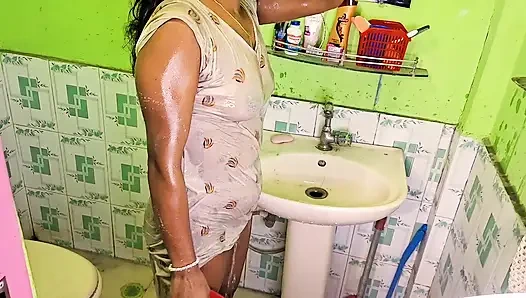 stepsister's shower surprise turns hot, stepbrother records it and fucks her viral xvideo