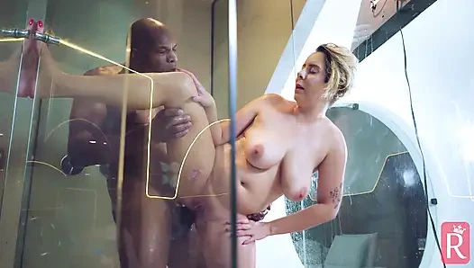 The BBC Fuck the Whore in Bath! Ass to Mouth - Gape and More