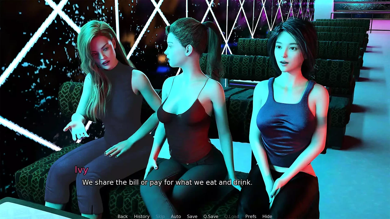 Summer of love: the couple is having sex in a threesome with another woman ep 24