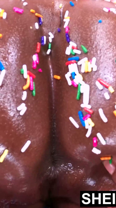 Spreading My Food Sprinkles Covered Asshole And Wet Pussy Wide Open During Closeup Extreme Fetish, Busty Young | Clip 1