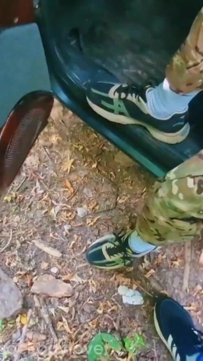 Soldiers sucked each other's dicks in public until they cummed in their mouths. | Clip 1