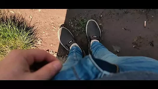 Mostrando al aire libre