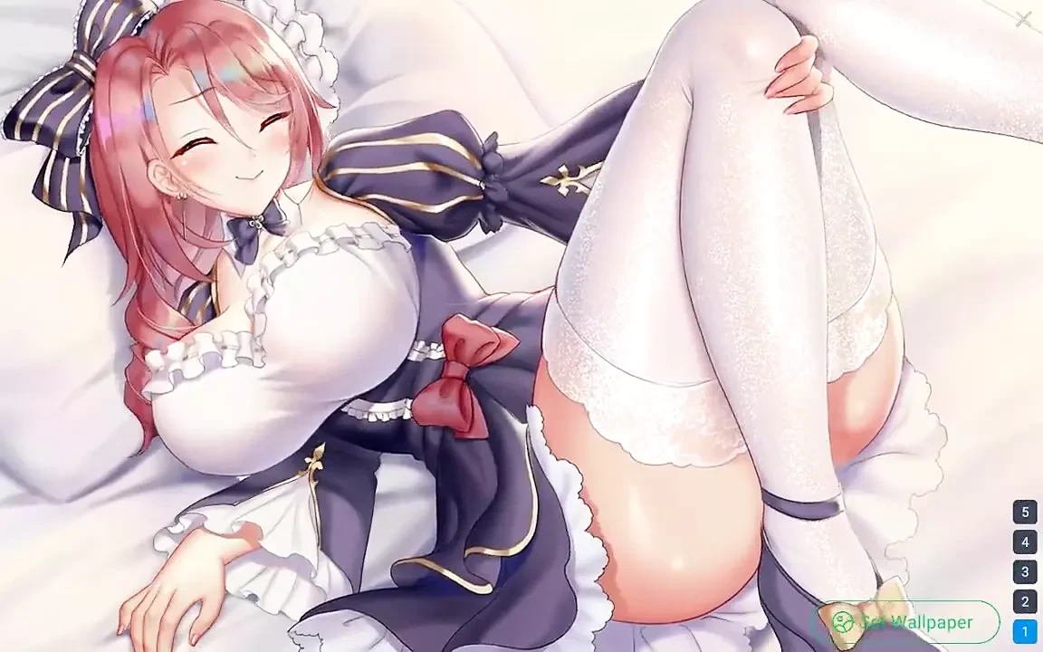 Live Waifu Wallpaper - part 9 - naukrani Loveskysan dvara achchhi chudaee kar rahi hai