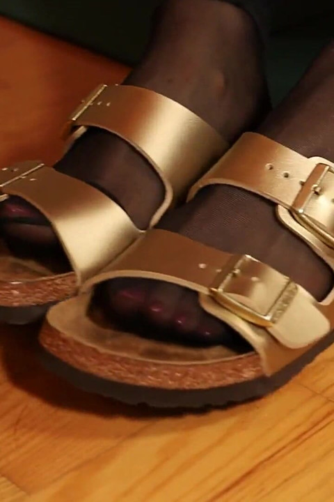 Sheer Nylon Soles & Toes in Action