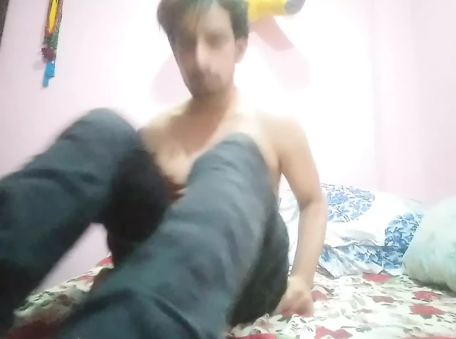 Hot Dad masturbating
