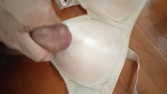 Cum on wife bra