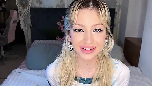 Godain bibir sensual & transformasi lipstik - close up - fetish bibir