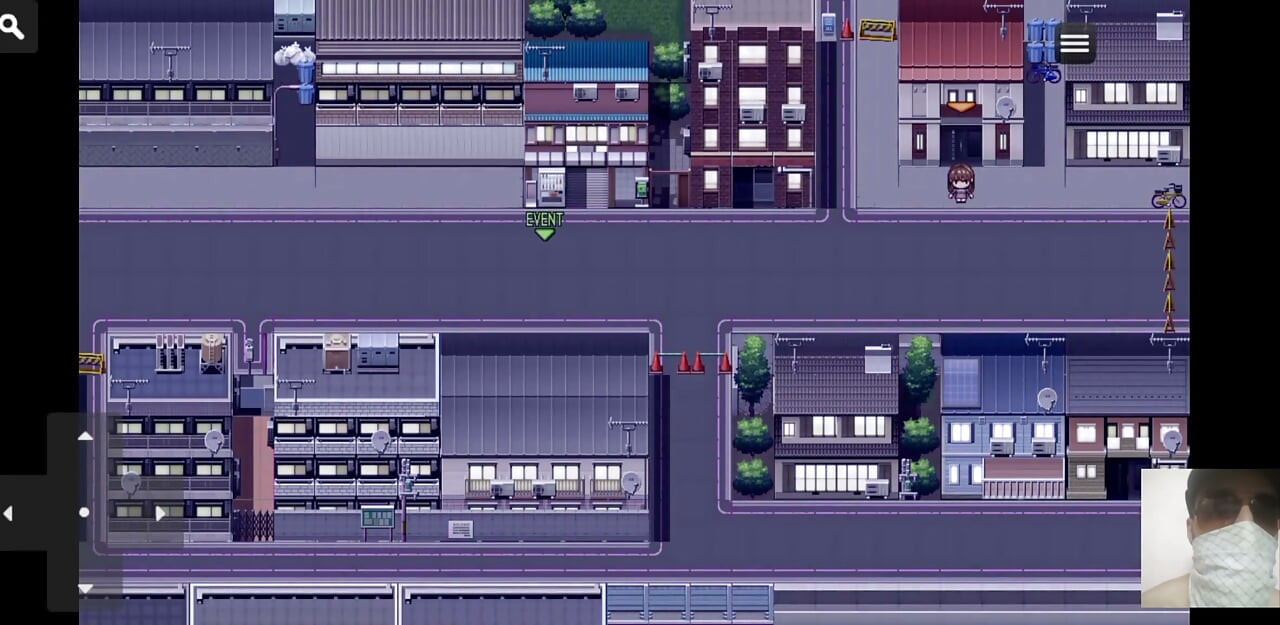 Nightwalk!Hentai game gameplay! Exhibitonist virgin girl masturate in public and got caught and fucked.