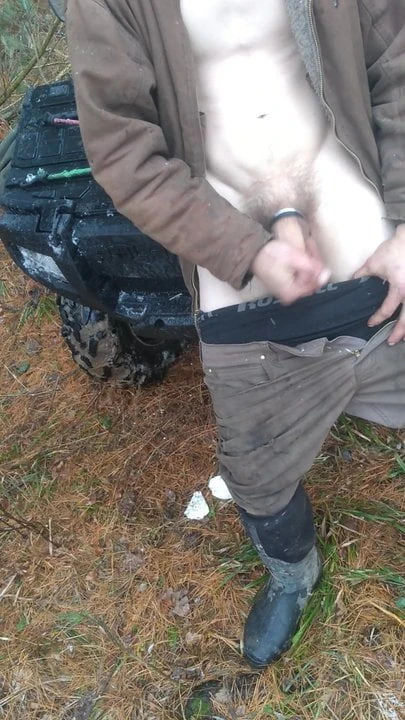Hideg kültéri masterbáció