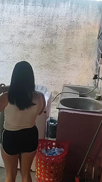 Must-see moment from "wife left and the maid couldn't resist my erect dick"