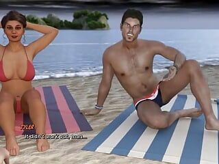 Hotwife Ashley: coppia scambista sulla spiaggia ep 17