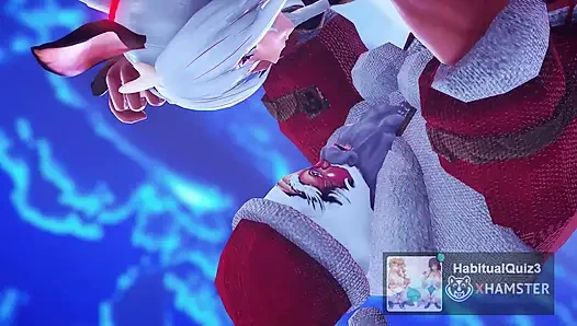 MMD R18 Weihnachts-sex luke will gangbang öffentlich ahegao 3d hentai fap held ntr betrügt ehefrau großen schwanz