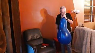 109) Longneck Balloon Kinky Jerk-Off by Daddy Balloonbanger