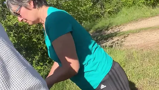 Madam O Outdoor Anal Part 2!!!
