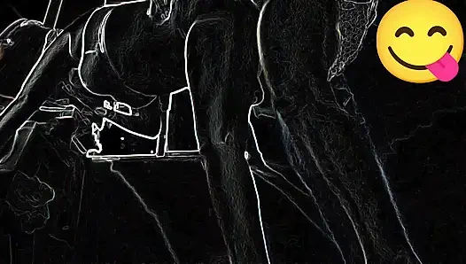 Üvey anne ve üvey oğlu kichen odasında romantik bir şekilde eğleniyor