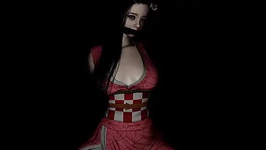 VAM POV - Nezuko Cosplay Dance 1