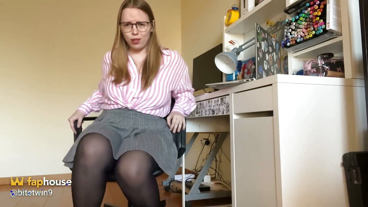 Anal Hole Close up Examination by Her Boss