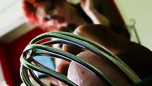 Pertukaran pejuh di dalam memek di hari valentine