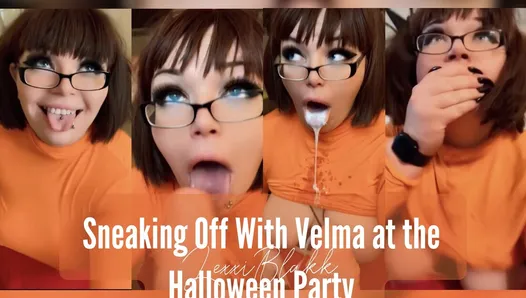 Подкрался к Velma на вечеринке в Хэллоуин (расширенная превью)