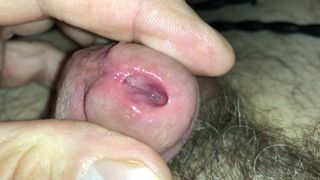 Pulling 2 urethra sounds out of my cock!!