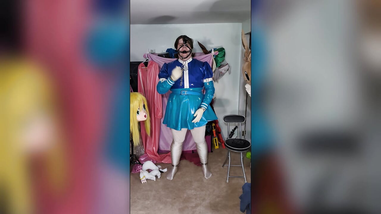 Maria Cosplay, Bondage Pics and Time Lock Hands Free Vibrator Orgasm
