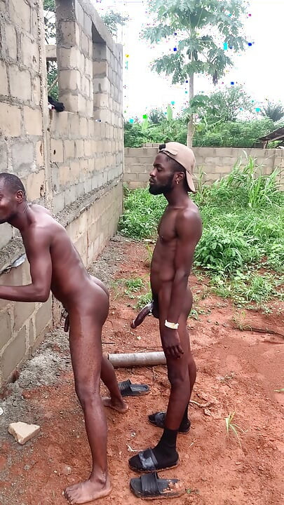 How I was gang bang with my friend behind and uncompleted hosuse