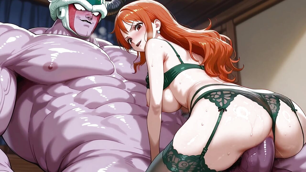 King Cold (DB) x Nami (OP)