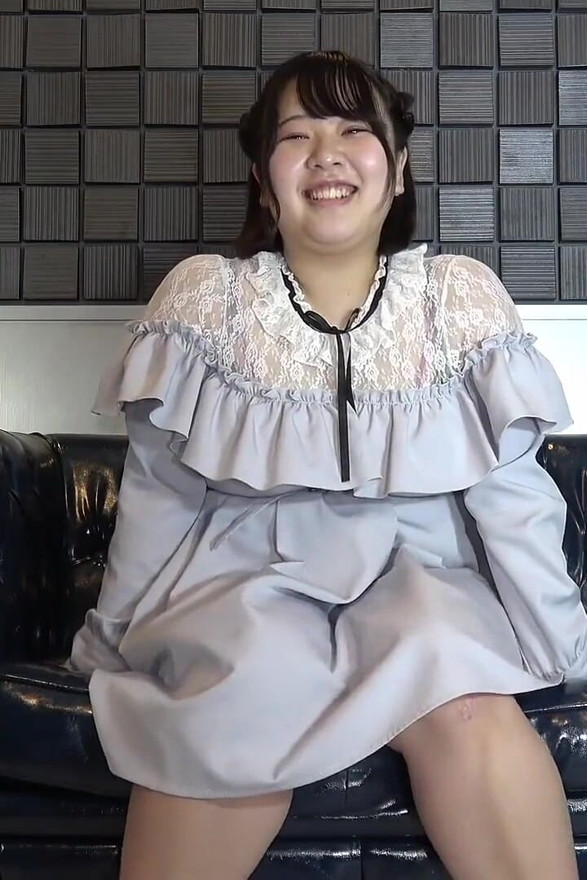 Chubby Big Ass Japanese Teen Toys Her Pussy and Gets Creampied