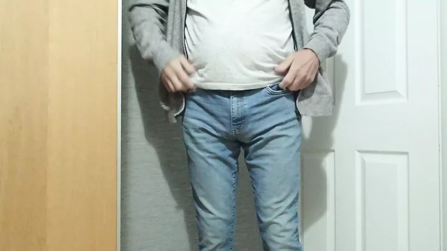 getting dressed from a good night