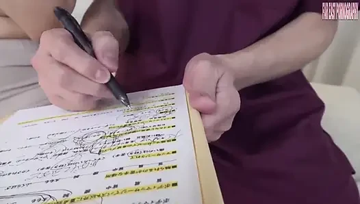 Büyük memeli müşteri ve yetenekli terapistle dölleme finaline giden gizli seans - bölüm 1