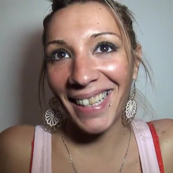 Pretty Blonde Slut Hard Double Penetrated and Jizzed