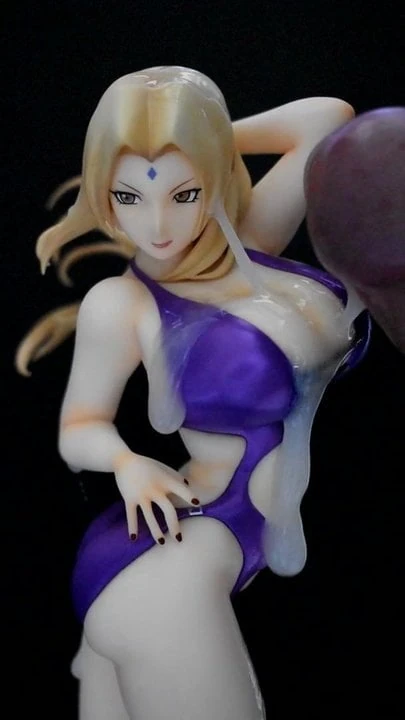naruto tsunade ver.splash figure bukkake