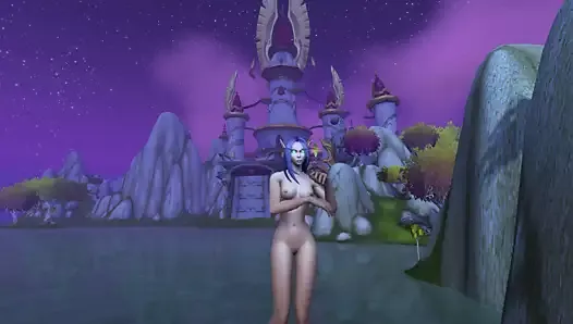 World of Warcraft elf Dance