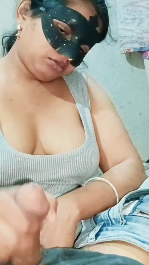 Indian bhabhi hard non stop blowjob and handjob her dewar big cock cumshot compilation video with dirty talking clear Hindi voic | Clip 2