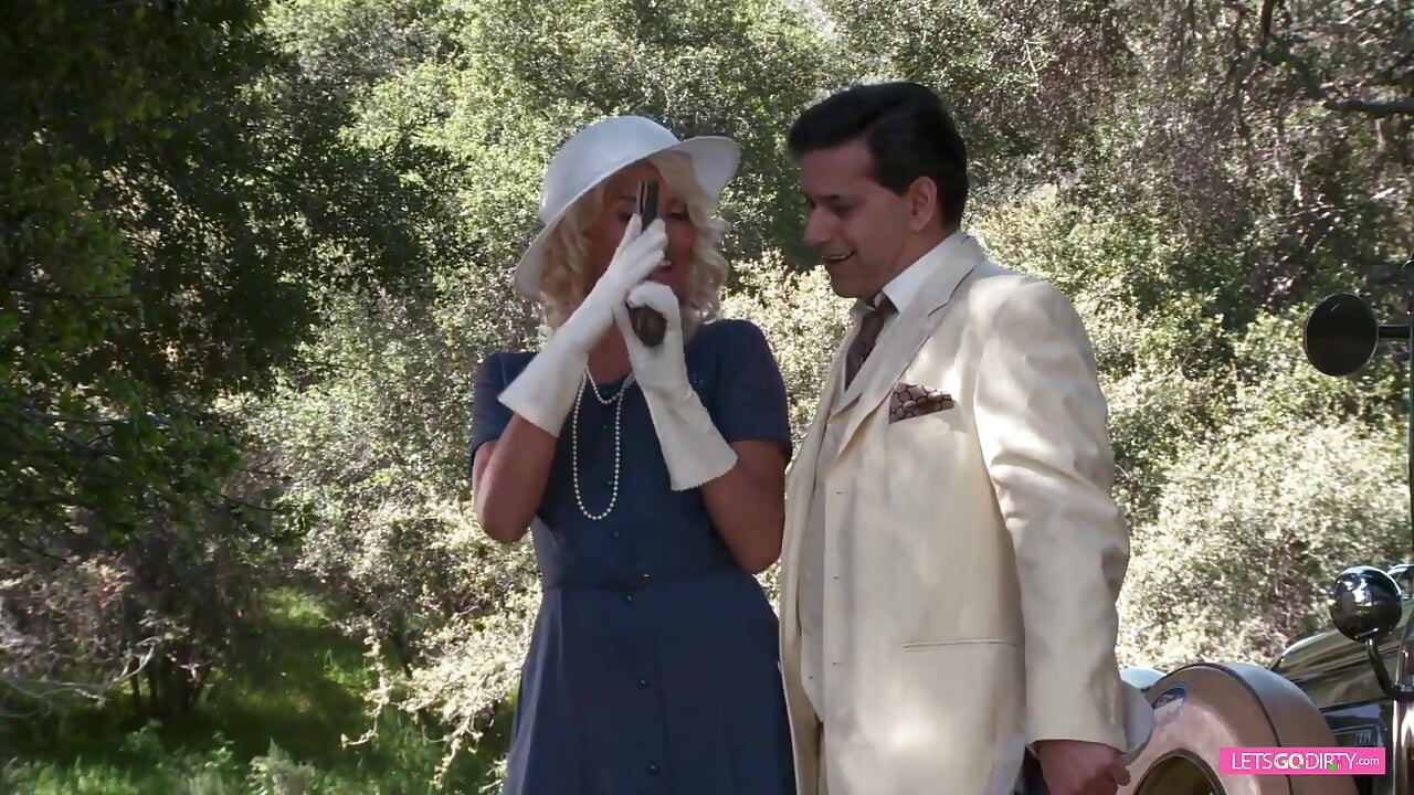 Perfect woman on a picnic