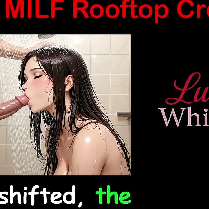 BBW & MILF Rooftop Creampies - English Sex Story