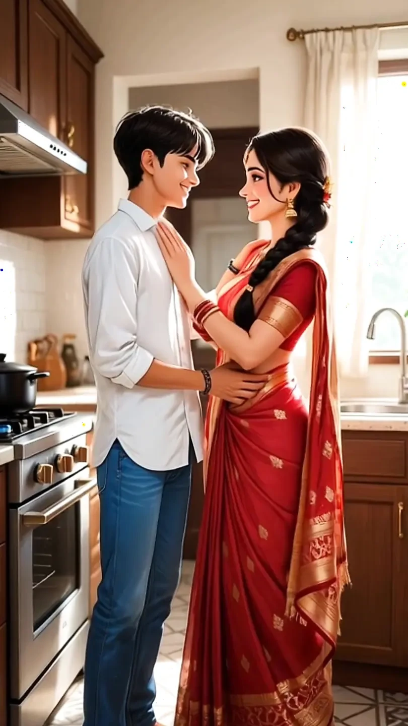 Animated Modern bhabhi doing romance with devar dirty hindi talk