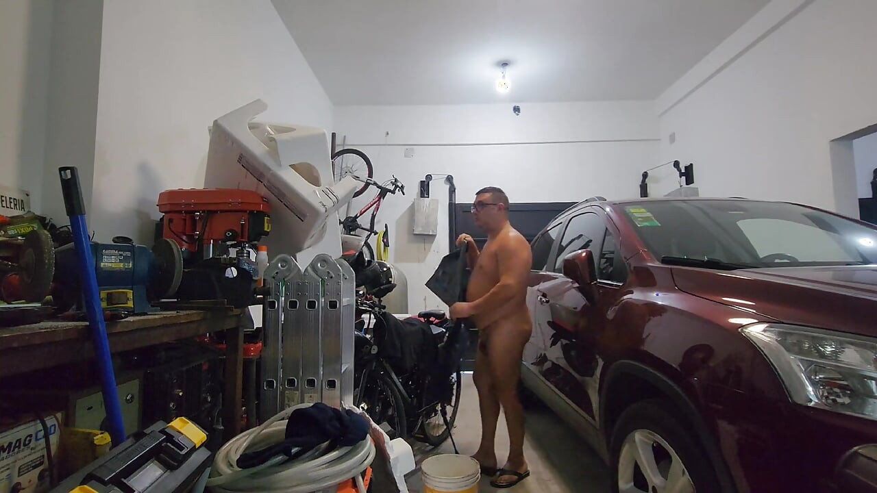 acomodando el garage