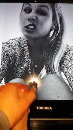 Cum On blonde Girl Saskia