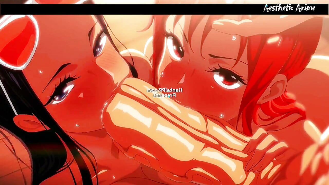 Nami y Robin se llenan de esperma