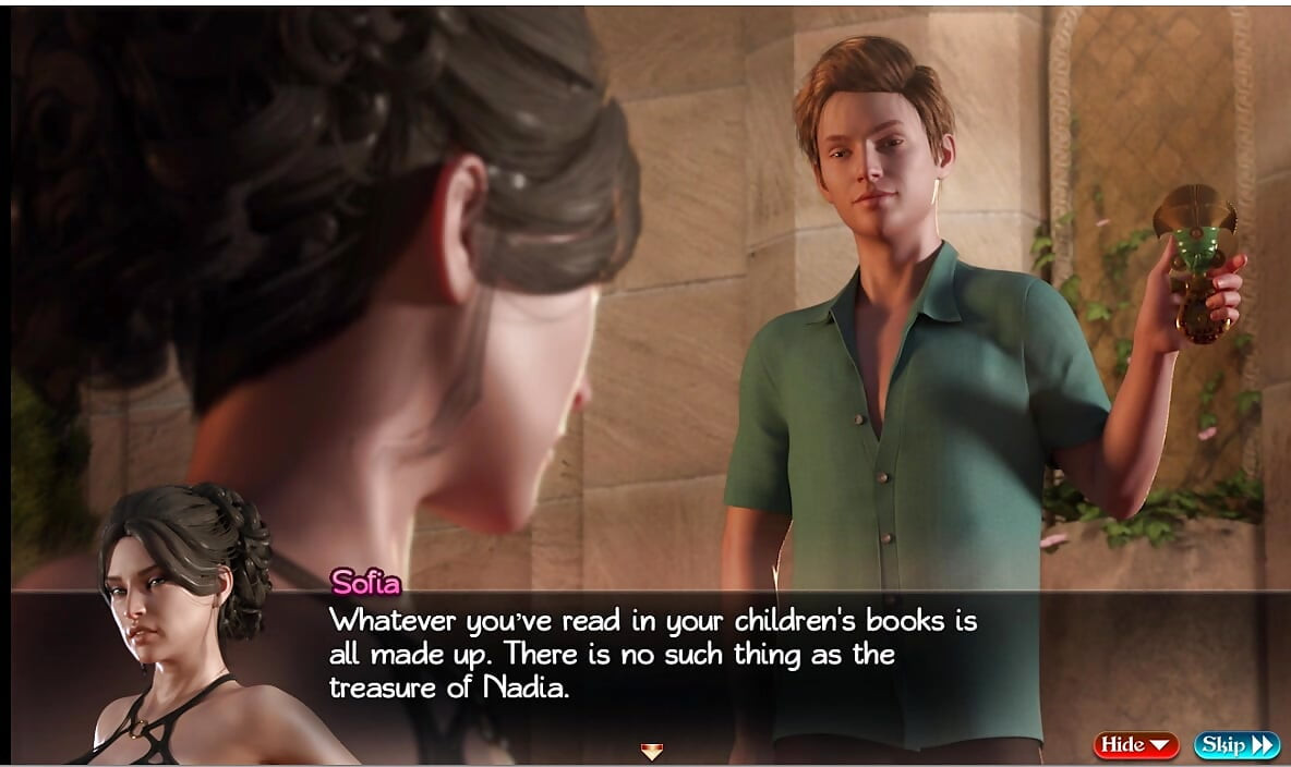 Treasure of Nadia - 30&31 - gameplay - juego de roles - tatuada milf se la follan