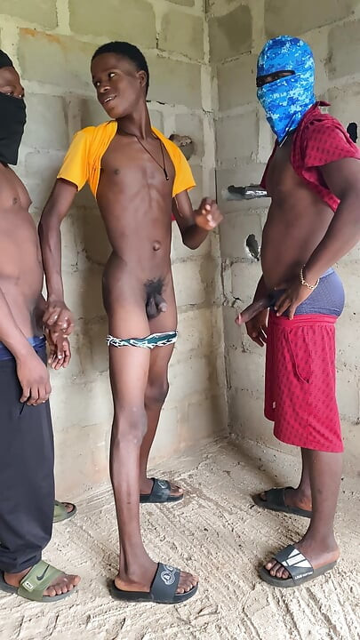 Twink Threesome Rough Riders