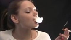 Lynn Sassy and Britney Smoking
