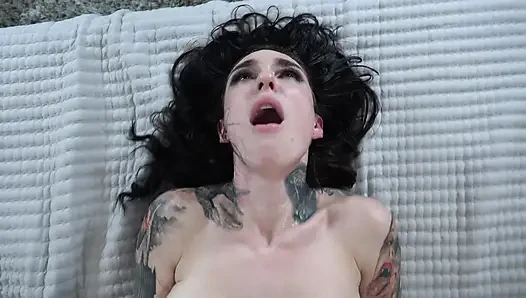 Tattooed Vixen Misha Montana Loves Riding Big Hard Dick & Rimming